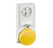 Розетка UNIKA 32А 3P-E 100-130В без защ. IP65 SchE 82190