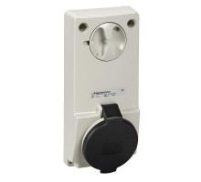 Розетка UNIKA 32А 3P-E 480-500В без защ. IP44 SchE 82048