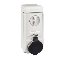Розетка UNIKA 32А 3P-E 480-500В без защ. IP44 SchE 83148