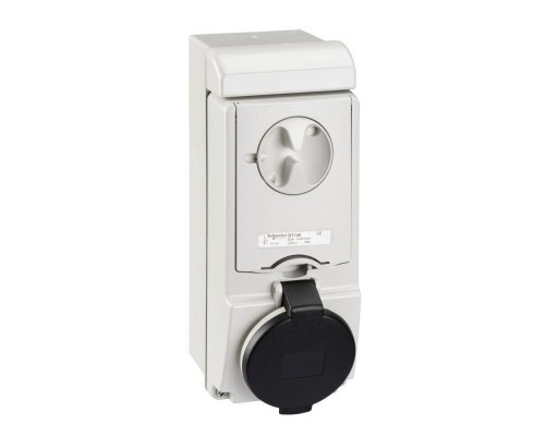 Розетка UNIKA 32А 3P-N-E 480-500В без защ. IP44 SchE 83149