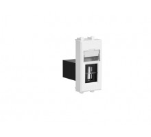 Розетка USB 3.0 1мод. Avanti Белое облако модульная тип А-А DKC 4400301