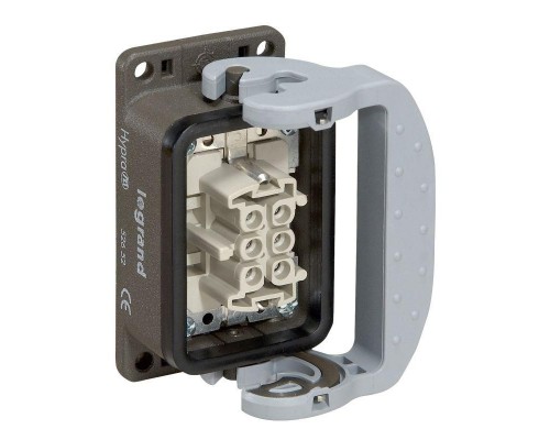 Розетка блоч. встр. 400В 32А 6К+З 400В Leg 052657