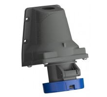 Розетка для монтажа на поверхность 232ERS6W Easy&Safe 232ERS6W 32А 2P+E IP67 6ч ABB 2CMA101236R1000