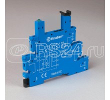 Розетка для реле 34 серии 24В AC/DC винт. клеммы клипса в комплекте LED FINDER 93010024