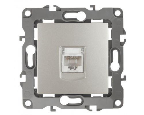 Розетка информационная RJ45 12-3107-15 перламутр ЭРА Б0019353