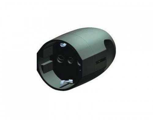 Розетка кабельная 16А 230В 2P+E с центр. вводом кабеля IP20 бел. DKC DIS1302083