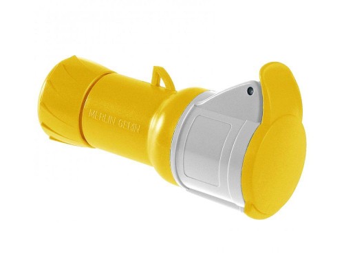 Розетка кабельная 16А 2P-E 100-130В винт. IP44 SchE PKF16M413