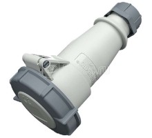 Розетка кабельная 16А 3п 3ч 50-250В DC IP67 литая винтовые клеммы AM-TOP сер. Mennekes 2605