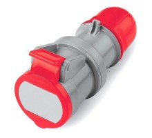 Розетка кабельная 16А 400В 3P+E+N безвинт. клеммы IP44 DKC DIS3131647P