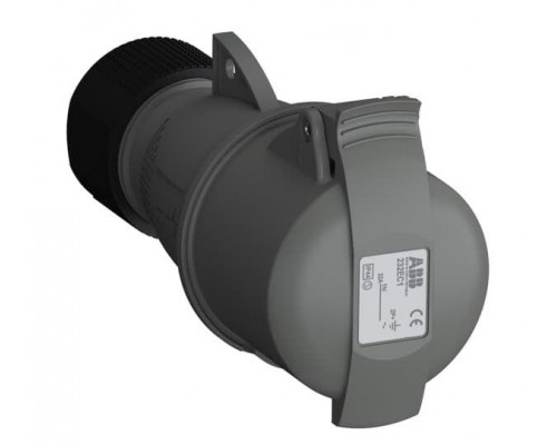 Розетка кабельная 232EC1 Easy&Safe 232EC1 32А 2P+E IP44 1ч ABB 2CMA102027R1000
