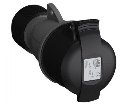 Розетка кабельная 316EC7 Easy&Safe 316EC7 16А 3P+E IP44 7ч ABB 2CMA102013R1000