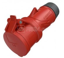 Розетка кабельная 32A5п6ч400B разборный корпус ножевые клеммы KU PowerTOP Xtra IP44 Mennekes 14523