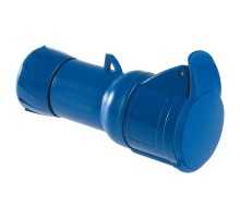 Розетка кабельная 32А 220В 2P+E быстр. соед. IP44 SchE PKY32M423