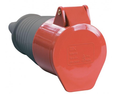 Розетка кабельная 32А 380В 3P+PE+N ССИ-225 IP44 ИЭК PSR22-032-5