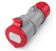 Розетка кабельная 32А 400В 3P+E безвинт. клеммы IP44 DKC DIS3133246F