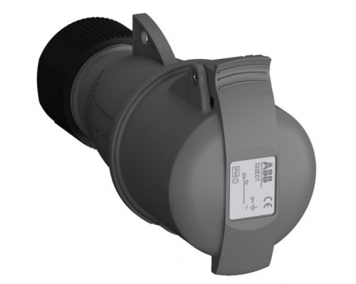 Розетка кабельная 332EC1 Easy&Safe 332EC1 32А 3P+E IP44 1ч ABB 2CMA102035R1000
