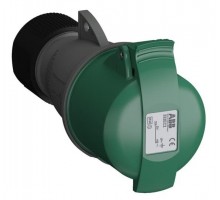 Розетка кабельная 332EC2 Easy&Safe 332EC2 32А 3P+E IP44 2ч ABB 2CMA102036R1000