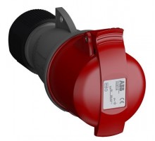 Розетка кабельная 332EC6 Easy&Safe 332EC6 32А 3P+E IP44 6ч ABB 2CMA102040R1000