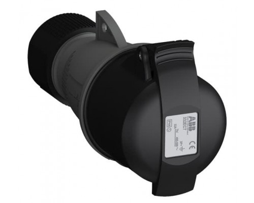 Розетка кабельная 332EC7 Easy&Safe 332EC7 32А 3P+E IP44 7ч ABB 2CMA102041R1000