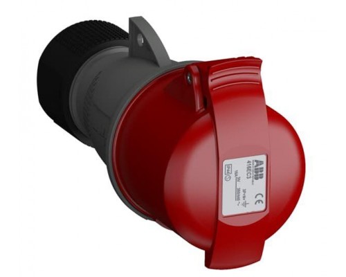 Розетка кабельная 416EC3 Easy&Safe 416EC3 16А 3P+N+E IP44 3ч ABB 2CMA102020R1000