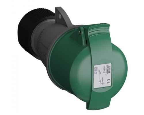 Розетка кабельная 432EC2 Easy&Safe 432EC2 32А 3P+N+E IP44 2ч ABB 2CMA102047R1000