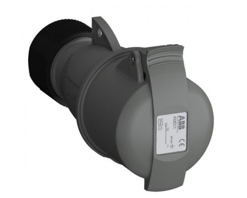 Розетка кабельная 432EC3 Easy&Safe 432EC3 32А 3P+N+E IP44 3ч ABB 2CMA102048R1000