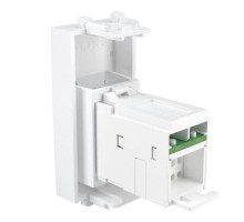 Розетка компьютерная 1мод. кат.5e RJ-45 Avanti Белое облако модульная DKC 4400461