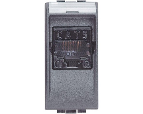 Розетка компьютерная RJ45 CAT.5 UTP Leg BTC L4261AT6