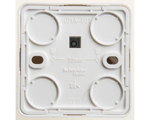 Розетка компьютерная ОП Этюд RJ45 CAT.5E бел. SchE KOMA-001B