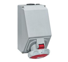 Розетка накладная 125А 3К+З 380В IP67 Leg 555658