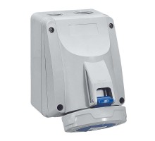 Розетка накладная 16А 230В 2К+3 IP67 Leg 555354