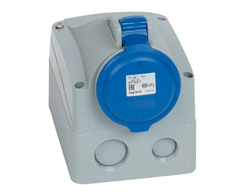 Розетка накладная 32А 230В 2К+3 IP44 Leg 090180 Leg 090180