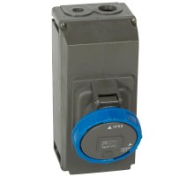 Розетка накладная Hypra 63А 230В 2К+3 IP67 Leg 059336