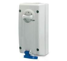 Розетка наружн. уст. 16А 230В 2P+E IP44 DKC DIS5601683