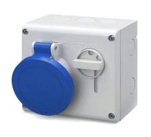 Розетка наружн. уст. 16А 2P+E+ 230В IP44 DKC DIS5001683