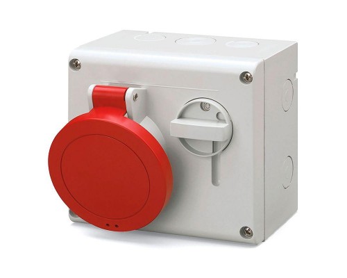 Розетка наружн. уст. 16А 400В 3P+E IP44 DKC DIS5001686