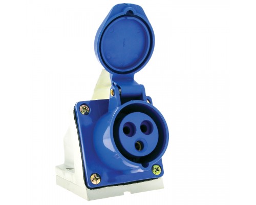 Розетка наружн. уст. 63А 220В 2P+РЕ IP67 (133) EKF ps-133-63-220