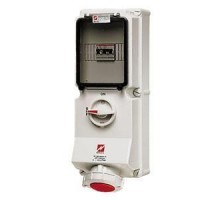 Розетка наружн. уст. 63А 3P+E+N IP67 мех. блок Mennekes 7244