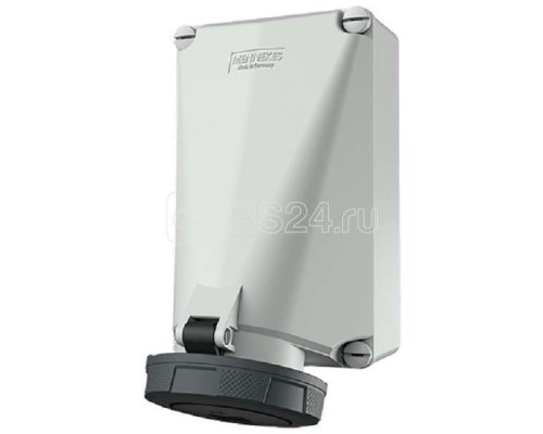 Розетка настенная 125А 4п 7ч 500В IP67 винтовые рамные клеммы X-CONTACT Mennekes 140