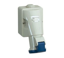 Розетка настенная 16А 220В 2P+E винт. клеммы IP44 SchE 83104