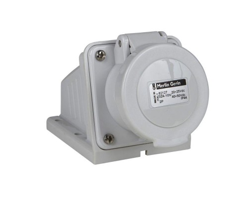 Розетка настенная 16А 2P 24/48В IP44 SchE 82113