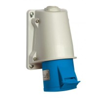 Розетка настенная 16А 2P+З IP44 SchE PKY16W423