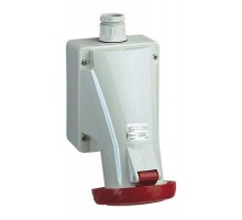 Розетка настенная 16А 380В 3P+N+E винт. клеммы IP67 SchE 83159