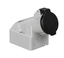 Розетка настенная 16А 3P-E 480-500В винт. IP44 SchE 83111