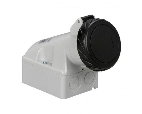 Розетка настенная 16А 3P-E 480-500В винт. IP67 SchE 83161