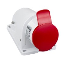 Розетка настенная 16А 3P-N-E 380-415В винт. IP44 SchE PKF16W435