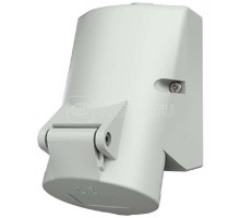 Розетка настенная 16А 3п 3ч 50-250В DC IP44 винтовые клеммы внутреннее крепление сер. Mennekes 2152