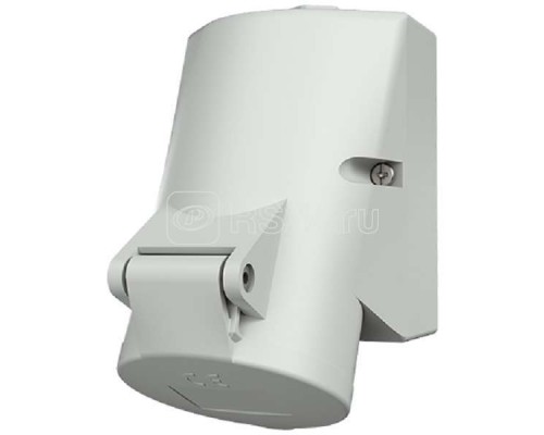 Розетка настенная 16А 3п 3ч 50-250В DC IP44 винтовые клеммы внутреннее крепление сер. Mennekes 2152