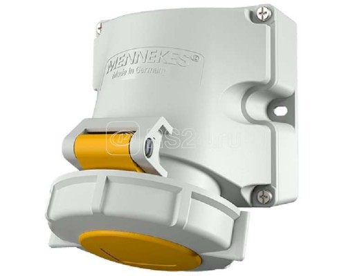Розетка настенная 16А 3п 4ч 110В IP67 винтовые клеммы внешнее крепление Mennekes 9300