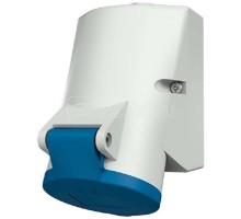 Розетка настенная 16А 3п 6ч 230В IP44 внешнее крепление пружинные клеммы TwinCONTACT Mennekes 1720